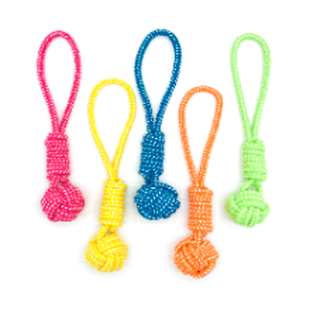 Zabawka TM ROYPET dla ps&oacute;w sznurkowa z pętlą 32&times;6,5 cm