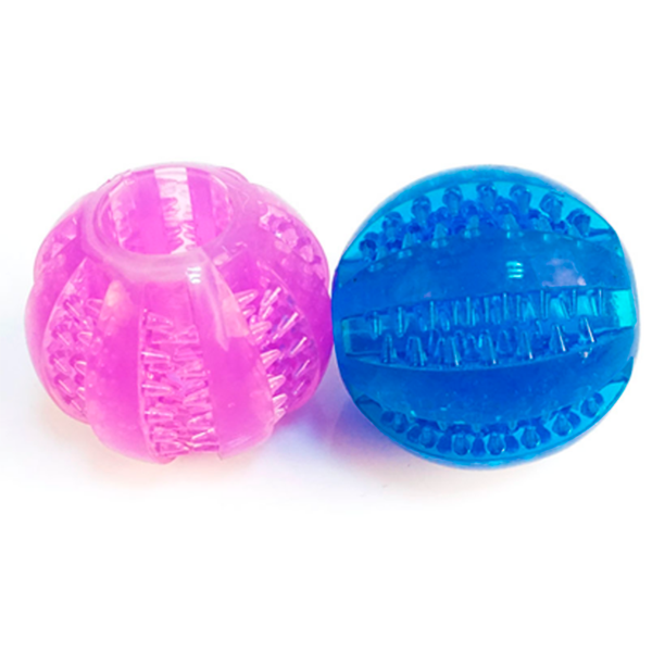 Zabawka TM ROYPET dla psów piłka z otworem 6×6 cm