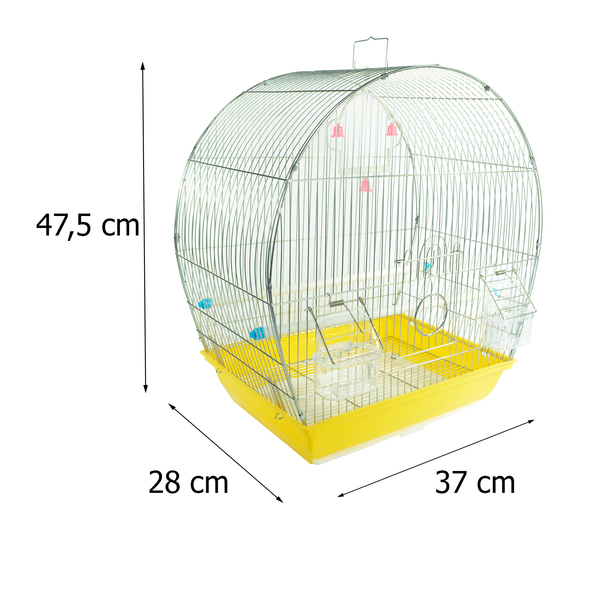 Klatka dla ptak&oacute;w ROYPET stal 37x28x47.5 cm A3127ZN
