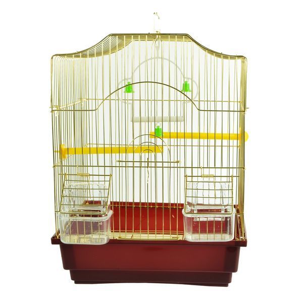 Клітка для птахів ROYPET латунь -A2109 (30*23*39) A2109 фото Клітка для птахів ROYPET латунь -A2109 (30*23*39) A2109 фото