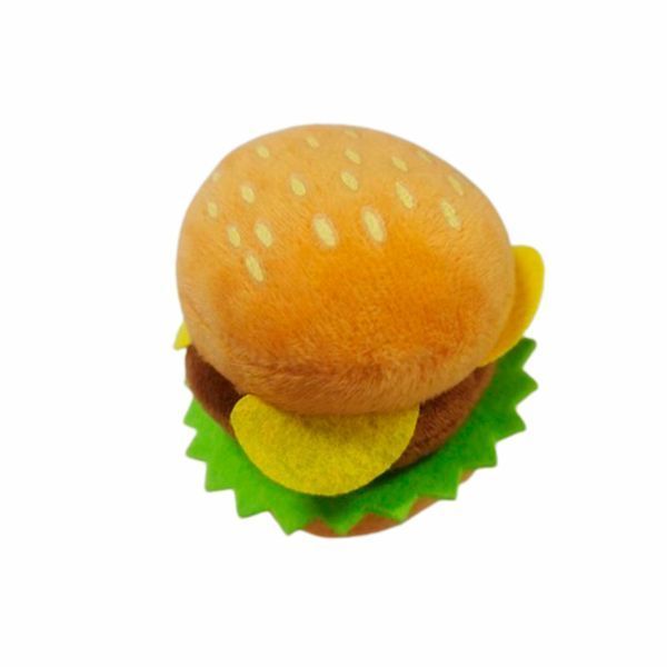 Zabawka TM ROYPET dla psów miękki burger 8×8×9 cm