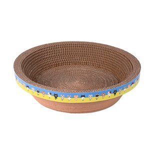 Drapak RoyPet dla kot&oacute;w okrągły głęboki 35x35x7 cm, SPSR0014