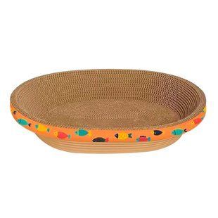 Drapak RoyPet dla kot&oacute;w owalny mały 50x32,5x8 cm, SPSR0015