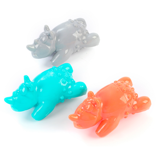 Zabawka TM ROYPET dla ps&oacute;w nosorożec z piszczałką 12,5&times;6,5 cm