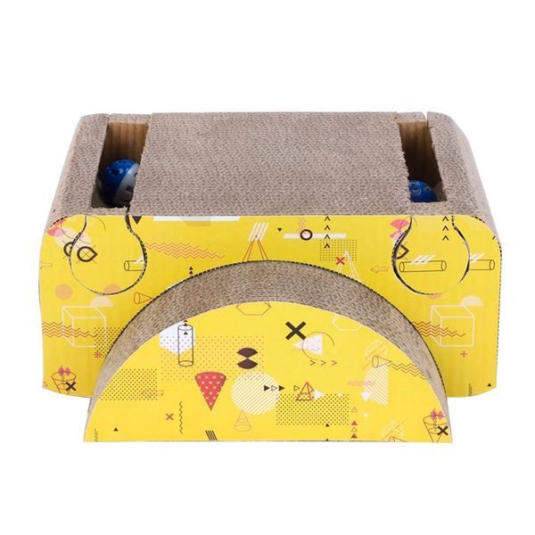Drapak RoyPet dla kotów z występem i zabawkami 35×25×15 cm, SPSR0019