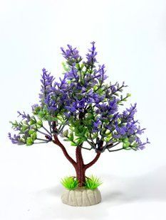 ROYPET Sztuczna roślina akwariowa wino czerwone 16cm, Art.- 000123