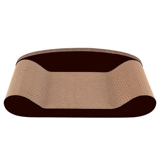Drapak RoyPet dla kotów sofa brązowa 60×27,5×13 cm, SPSR0022
