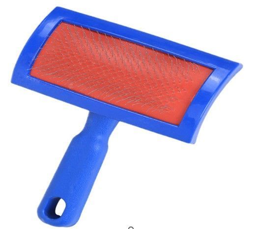 Щітка ROYPET для шерсті з пластиковою ручкою 13 × 8,4 см JPG-0420 фото Щітка ROYPET для шерсті з пластиковою ручкою 13 × 8,4 см JPG-0420 фото
