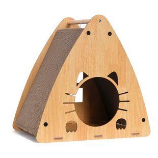 Drapak RoyPet dla kot&oacute;w tr&oacute;jkąt z otworami 46&times;46&times;28 cm, SPSR0024