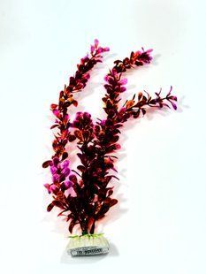 ROYPET Sztuczna roślina akwariowa czerwona 34cm, Art.- 000024