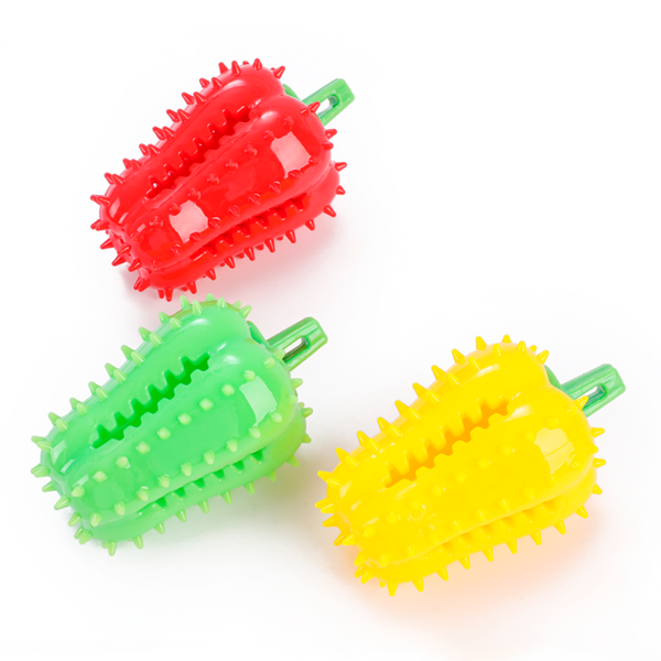 Zabawka TM ROYPET dla psów papryka z kolcami 10,8×6 cm