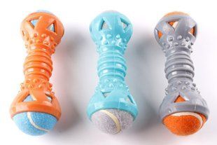 Zabawka TM ROYPET dla psa drążek z piłkami tenisowymi 21х7,5 cm, JPD-0160