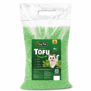 Żwirek dla kot&oacute;w ROYPET sojowy do kuwety zielona herbata 6,0 l, RTU60Z